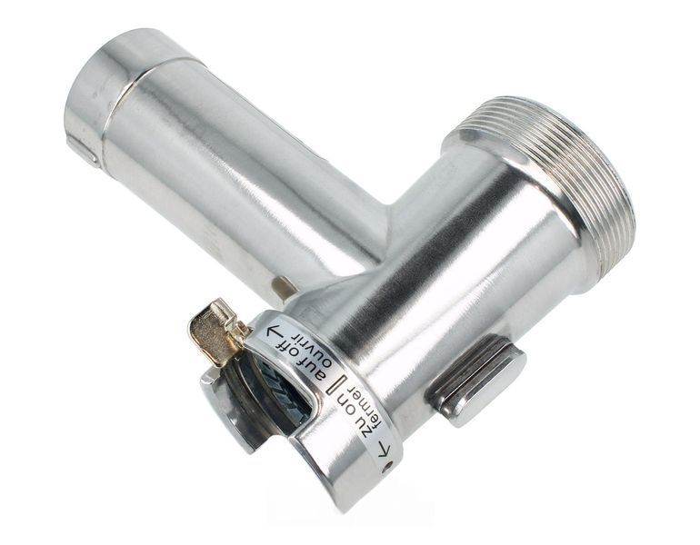 Зображення Тубус (корпус) шнека м'ясорубки Bosch, Siemens (00262066) 00262066, зовнішній вигляд та деталі продукту