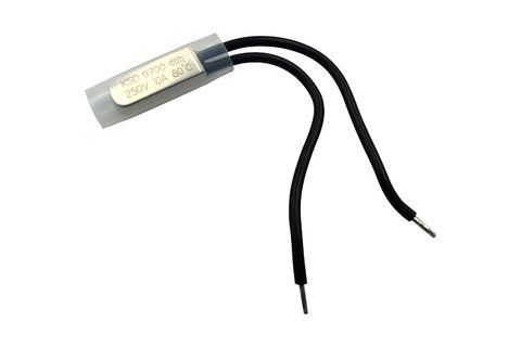 Изображение Термореле KSD-9700, 250 В, 10 А, 80(&plusmn;5) &deg;С, нормально замкнутое TRS-814, внешний вид и детали продукта