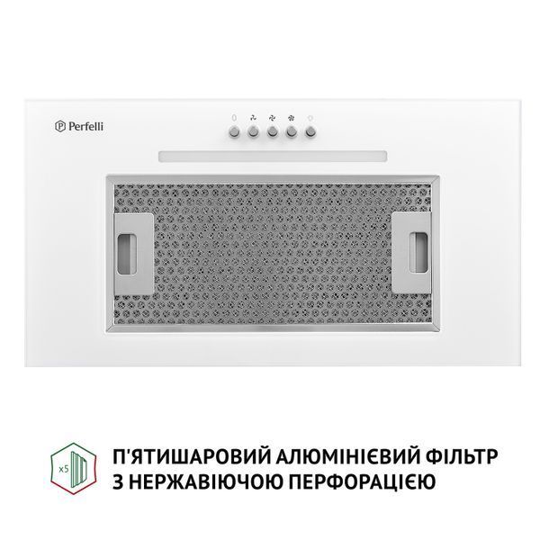 Вытяжка полновстраиваемая Perfelli BI 5256 WH 700 LED &mdash; фото 5