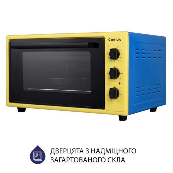 Изображение Электрическая печь Minola FOET 4815 UA 5902767909402, внешний вид и детали продукта