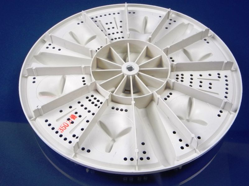 Зображення Активатор для напівавтоматичних пральних машин D= 350 мм. Saturn (СТ1-0518) СТ1-05018, зовнішній вигляд та деталі продукту