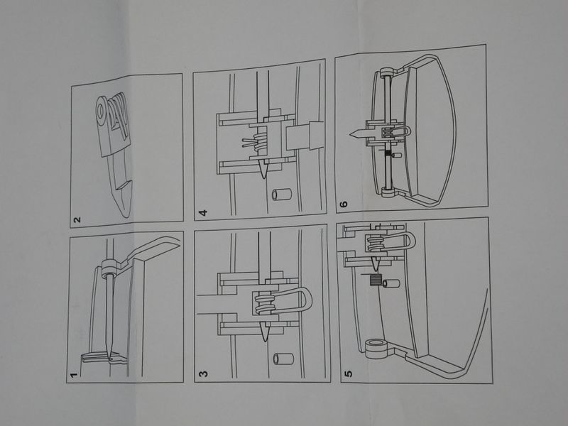 Изображение Ручки люка стиральной машины Zanussi-Electrolux-AEG белая (4055087003) 4055087003, внешний вид и детали продукта