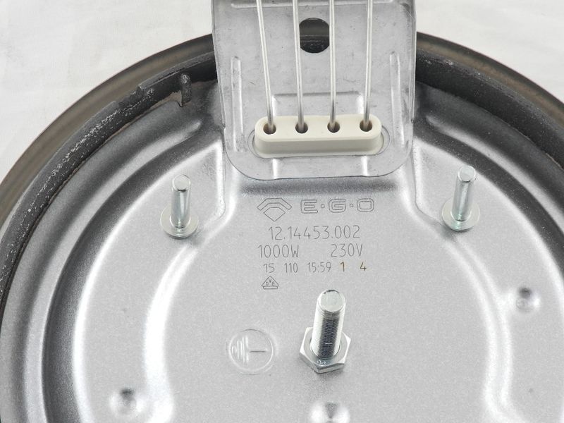 Изображение Конфорка для электроплиты, D=145 мм мощность 1000W, EGO (Italy) (C00099673), (С00143458) 00000005521, внешний вид и детали продукта
