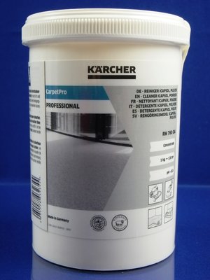 Зображення Порошковий засіб для чищення килимів KARCHER CarpetPro RM 760 (6.295-849.0) 6.295-849.0, зовнішній вигляд та деталі продукту