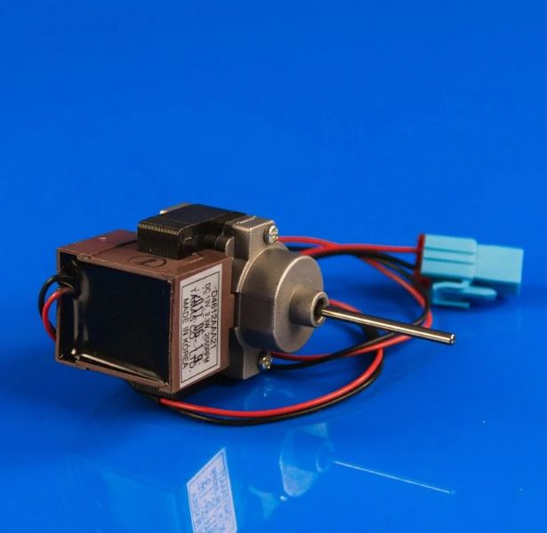 Зображення Мотор вентилятора обдування для холодильника Bosch Siemens (601067) 601067, зовнішній вигляд та деталі продукту