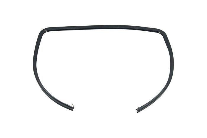 Oven door seal Nord 325&times;400 mm, heat-resistant silicone, 4 hooks (IDEIDME)