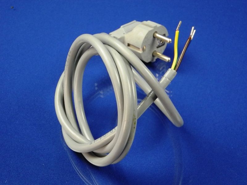 Изображение Сетевой шнур с вилкой для электроплиты толстый 1,5 м. (Польша) Ш4т, внешний вид и детали продукта