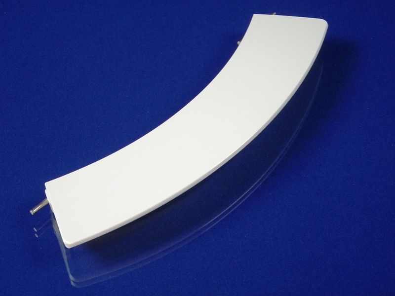 Изображение Ручка люка Bosch белая с металическими вставками (481710) 481710, внешний вид и детали продукта