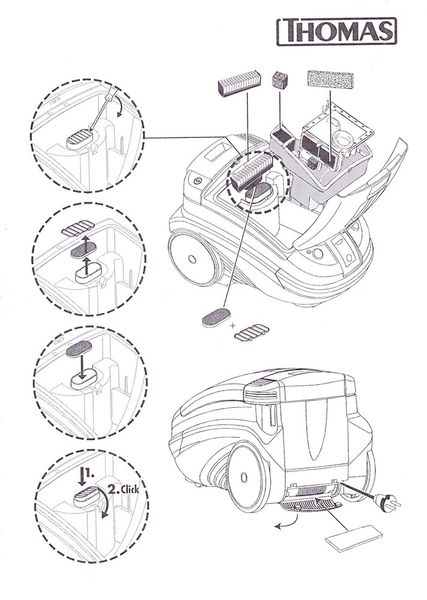Изображение Решетка держатель фильтра для пылесоса (198755) 198755, внешний вид и детали продукта