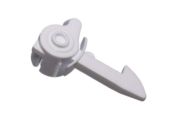 Изображение Крючок дверки для стиральной машины Whirlpool (481010444947) 481010444947, внешний вид и детали продукта