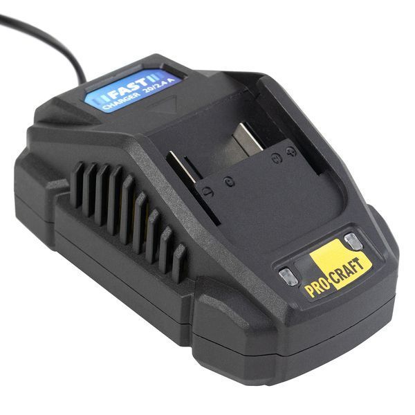 Изображение Зарядное устройство Procraft Charger20/2.4 A для аккумуляторов 20 В 030291, внешний вид и детали продукта