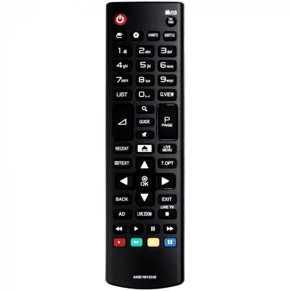 Зображення Пульт для телевізора SMART TV LG (AKB74915330) AKB74915330, зовнішній вигляд та деталі продукту