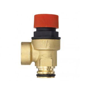 Изображение Предохранительный клапан 3 бар G1/2 для котлов Ariston 65103222, 6VALSIBA07 (220010119) 220010119, внешний вид и детали продукта