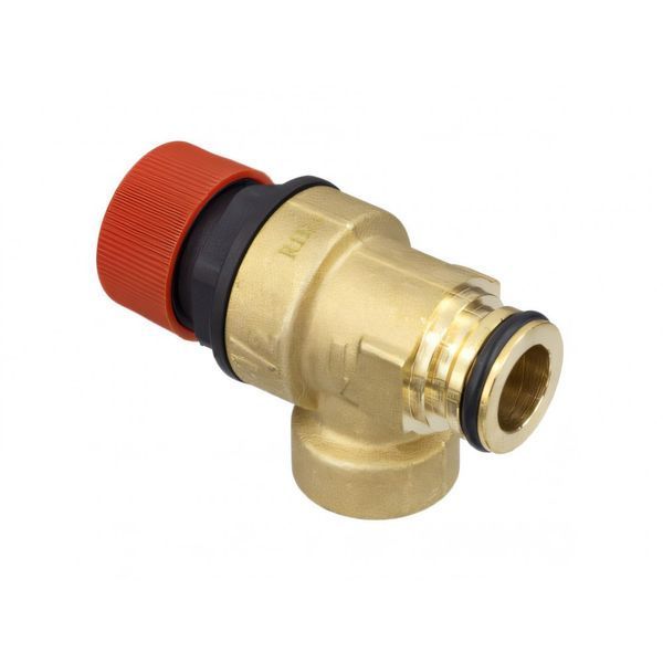Изображение Предохранительный клапан 3 бар G1/2 для котлов Ariston 65103222, 6VALSIBA07 (220010119) 220010119, внешний вид и детали продукта