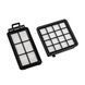 Filter set EF124B for Electrolux vacuum cleaner (900168306) - container filters + HEPA outlet filter