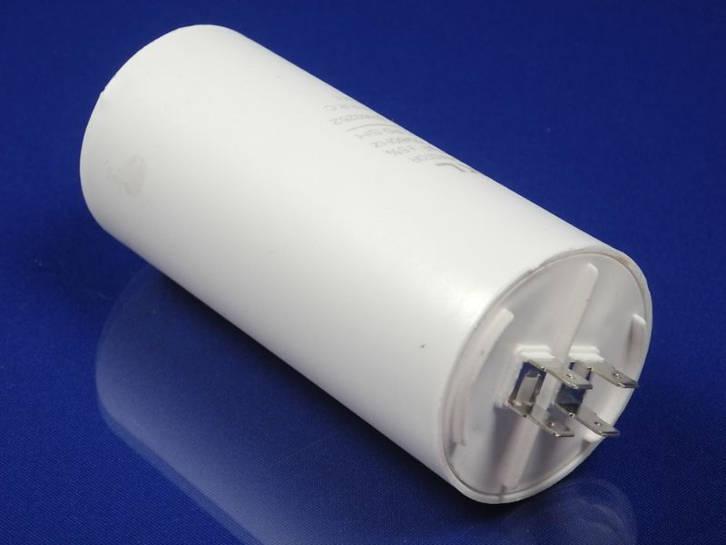 Зображення Пуско-робочий конденсатор у пластику CBB60 на 80 МкФ 80 МкФ, зовнішній вигляд та деталі продукту