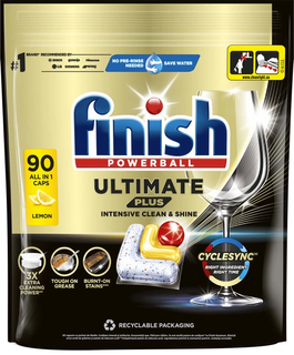 Зображення Таблетки для посудомийної машини Finish Ultimate 18 шт. (E4K2V1) E4K2V1, зовнішній вигляд та деталі продукту