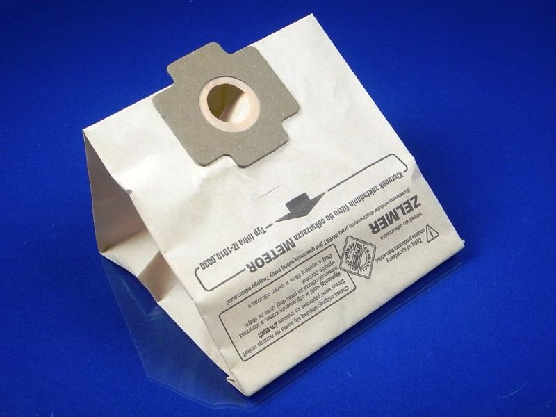 Изображение Комплект одноразовых мешков (5 штук) для пылесоса Zelmer+2 фильтра (1010.0130) 1010.0130, внешний вид и детали продукта