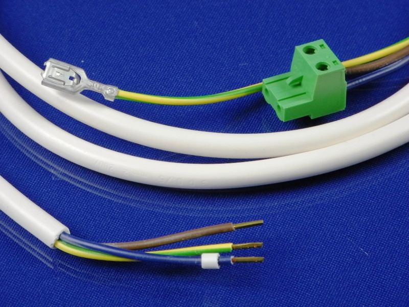 Изображение Сетевой шнур для газовых колонок и котлов Ariston (61308031) (61308032) 61308031, внешний вид и детали продукта