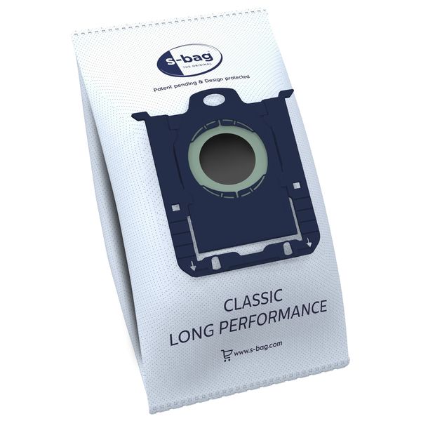 Зображення Набір мішків (4шт) GR201S Classic Long Performance для пилососів Electrolux (9001684746) 9001684746, зовнішній вигляд та деталі продукту