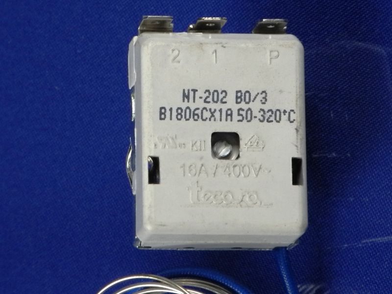 Зображення Терморегулятор для духовки капілярний (3 контакти) від 50 до 300*С Tecasa (B1806CX1A) B1806CX1A, зовнішній вигляд та деталі продукту
