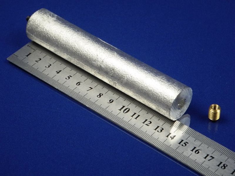 Зображення Анод для бойлера Ariston D=25,5 мм, L=135,5 мм, M5-M8 (919004-01) 919004-01, зовнішній вигляд та деталі продукту