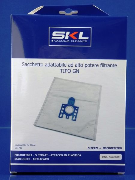 Изображение Набор мешков для пыли для Miele SKL GN (9917730) (VAC200MI) 9917730, внешний вид и детали продукта