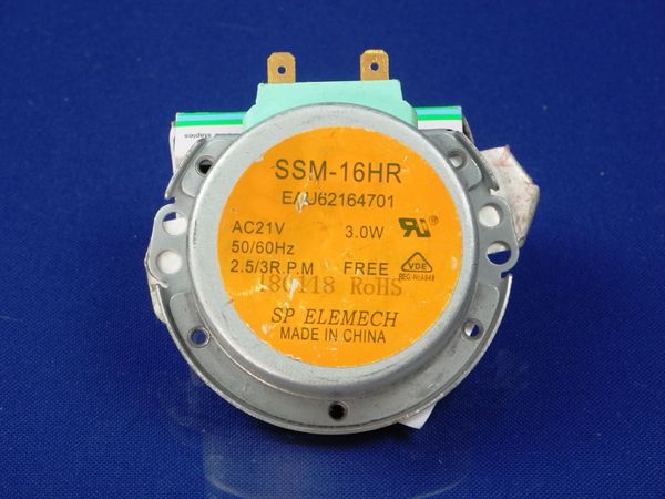 Зображення Мотор для мікрохвильової печі LG SSM-16HR 21V (EAU62164701) EAU62164701, зовнішній вигляд та деталі продукту