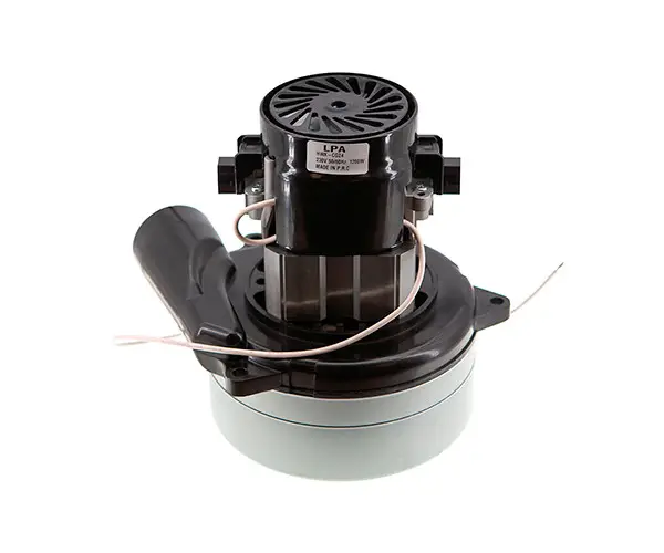 Зображення Двигун (H=181 мм d=144 мм 1200W) для миючого пилососа двостадійний з патрубком LPA (HWX-CG24) HWX-CG24, зовнішній вигляд та деталі продукту
