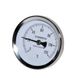 Зображення Термометр для котла SD Plus D=63 мм 0-120°C зі штуцером L=40 мм (0607) SDPlus63_40_0_120, зовнішній вигляд та деталі продукту