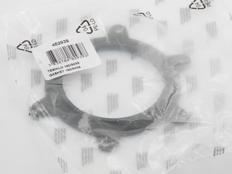 Зображення Прокладка під фланець бойлера Gorenje 6 вушок ORIGINAL (482939) 482939, зовнішній вигляд та деталі продукту