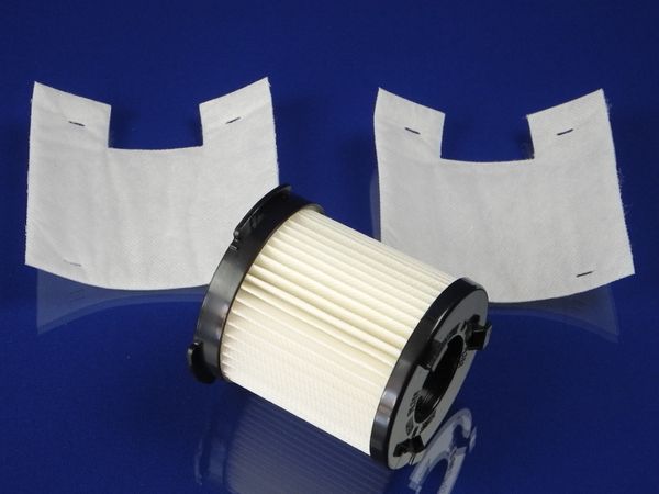 Изображение Набор фильтров для пылесосов AEF20 (HEPA цилиндр + 2 выходных) Zanussi-Electrolux-AEG (9001966689) 9001966689, внешний вид и детали продукта