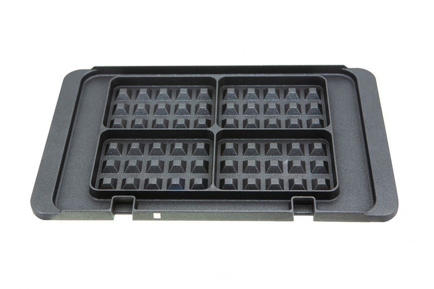 Пластина нижня для електрогриля DeLonghi CGH1100 (вафельна) (AS00004214) &mdash; фото 2